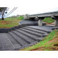 Muro de gabion de paisaje ecológico soldado